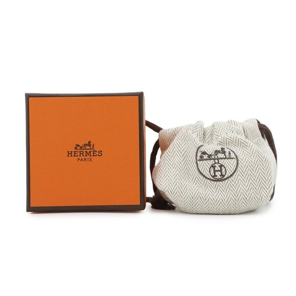 HERMES Orump Ring Size PM/S Epsom/Metal Black - Picture 10 of 10